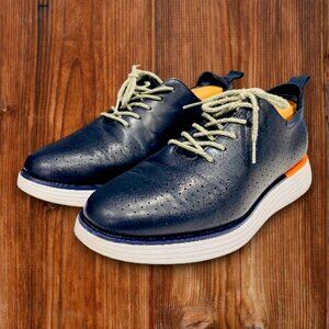 Bruno Marc Men's MaxFlex Dress Sneakers Oxfords Classic Shoes Size 9 Blue